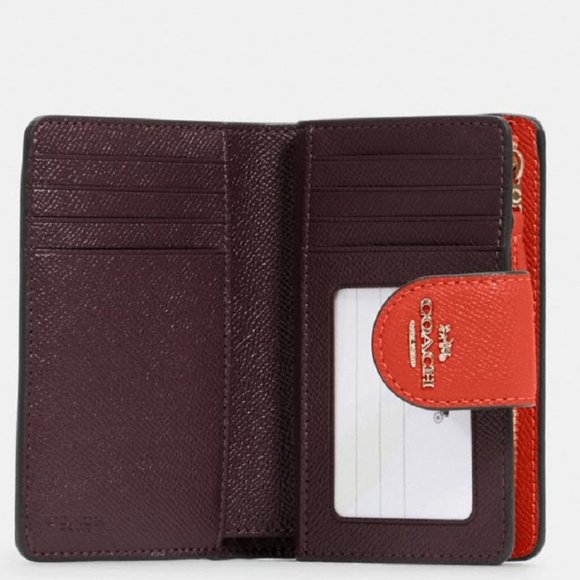 (SOLD) $108 *NEW* COACH Mango Corner Zip Wallet - Picture 6 of 7